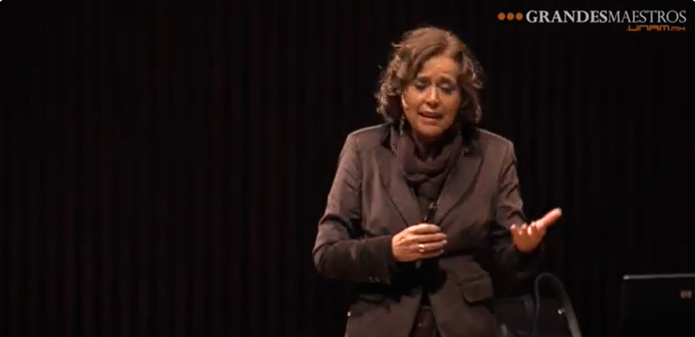 Rosaura Ruiz en Grandes Maestros.UNAM (cuarta sesión 4/5)