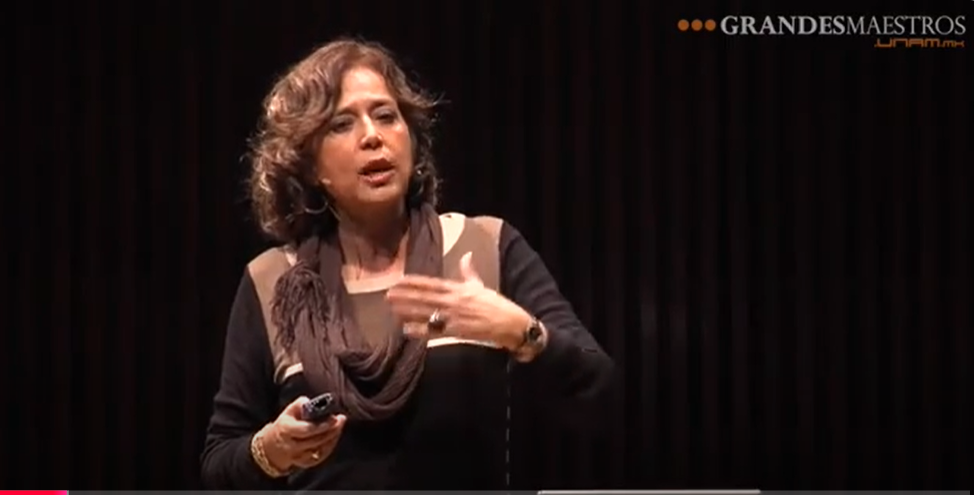 Rosaura Ruiz en Grandes Maestros.UNAM (tercera sesión 3/5)